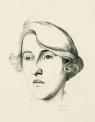 Mädchenkopf II by Alexander Kanoldt, 1927, Lithograph, sold Mar 2004