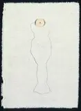 Jürgen Brodwolf, Knopffigur, 1977, Multiple