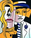 Roy Lichtenstein, Partie de campagne, 1982, Colour offset