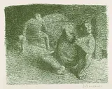 Ernst Barlach, Verzweifelter Alp, 1912, Lithograph