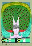 Hommage à Schröder-Sonnenstern by Friedensreich Hundertwasser, 1972, Silkscreen printed in colours, sold Mar 2004