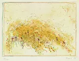 Zoran Mušič, Point de Repère, 1964, Aquatint printed in colours