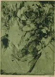 Horst Janssen, Selbst, 1973, Etching