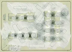 Herbert Zangs, Rechenzeichen, Object