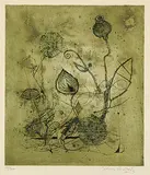Johnny Friedlaender, 2 Bll.: Fleurs II. Le Grand Coq
