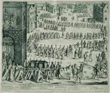 Wenceslaus Hollar, Leichenzug des spanischen General-Lieutenants J. B. von Taxis