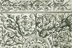 Daniel Hopfer, Ornamentkomposition, 1520, Etching