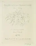 Otto Schoff, 7 Bll. in: Sappho oder die Lesbierinnen, 1920, Etching