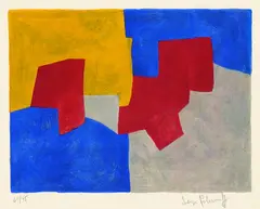 10 Lithografies by Serge Poliakoff, Portfolio, sold Dec 2003