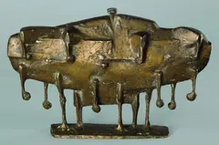 Kleine Quadriga 61 by Fritz Koenig, 1961, Bronze, sold Dec 2003
