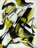 Ohne Titel by Karl Otto Götz, 1954, Gouache, sold Dec 2003