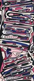 Jean Dubuffet, Escalier coupé d'un parlier, 1967, Felt-tip pen and ink drawing