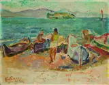 Leo Putz, Fischerboote bei Angra dos Reis