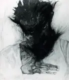 Arnulf Rainer, Ohne Titel, 1975, Oil crayon