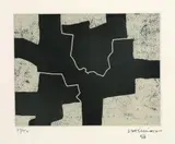Eduardo Chillida, Gaur I, 1968, Aquatint