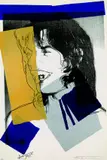 Andy Warhol, Mick Jagger, 1975, Silkscreen printed in colours