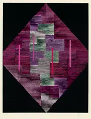 Sechs Serigraphien by Adolf Fleischmann, 1966, Portfolio, sold Oct 2003