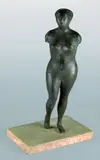 Joachim Dunkel, Stehende weibliche Figur, Bronze