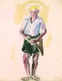 Eduard Bargheer, Stehender Junge