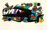 Joan Miró. Fotoscop by Joan Miró, 1974, Lithograph printed in colours, sold Oct 2003