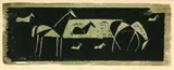 Ewald Mataré, Fünf (eigentl. sieben) Pferde