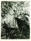 Max Slevogt, Eine Passion, Etching