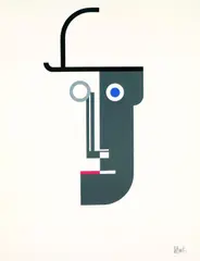 Mappe 2, Köpfe by Walter Dexel, 1968, Portfolio, sold Oct 2003