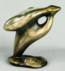 László Szabó, Vogel, 1969, Bronze
