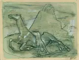 Renato Guttuso, Cavallo e Cavaliere