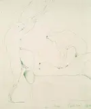 Erotische Darstellung by Horst Janssen, 1966, Pencil drawing, sold Oct 2003