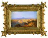 Otto Reinhold Jacobi, Landschaft, 1843, Oil on panel