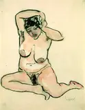Georg Tappert, Weiblicher Akt (Betty)