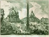 Giovanni Battista Piranesi, Veduta della Piazza del Popolo