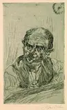 Ludwig Meidner, Selbstbildnis (Ludwig Meidner XVIII)