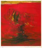 Ohne Titel by Zao Wou-ki, 1965, Colour etching, sold Oct 2003