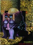 Uwe Bremer, Solares Staatswesen, 1978, Oil