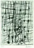 Georg Baselitz, Erna, 1991, Drypoint