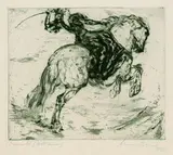 Hans Meid, 11 Bll. Verschiedene Motive, 1910, Etching