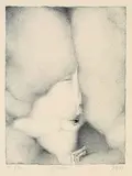 Horst Janssen, 2 Bll.: Anna Poppe. Philip Janssen, 1966, Lithograph