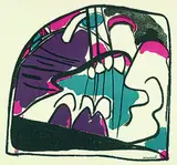 Wassily Kandinsky, Plakat für den Salon 2 von Isdebsky