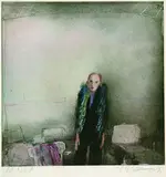 Klaus Fußmann, 2 Bll.: Interieur mit Hella K. Wannsee, 1977, Aquatint