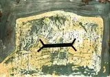 Aus: Suite 63 x 90 by Antoni Tàpies, 1980, Lithograph printed in colours, sold Oct 2003