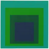 Hommage to the Square: O-G by Josef Albers, 1967, Silkscreen printed in colours, sold Oct 2003