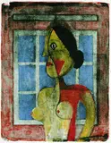 Ritrato de mujer by Rufino Tamayo, 1969, Lithograph printed in colours, sold Oct 2003