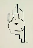 Rudolf Ausleger, 2 Bll. Weibliche Akte, 1923, Pen and Indian ink drawing