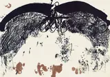 Komposition by Antoni Tàpies, 1966, Lithograph printed in colours, sold Oct 2003
