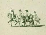 Daniel Nikolaus Chodowiecki, Des Künstlers Reise nach Dresden, 1795, Etching