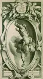 Cherubino Alberti, Erlöster wird in den Himmel geleitet, 1591, Copper engraving