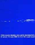 Yves Klein, Affiche d'Exposition