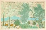 Max Peiffer Watenphul, Der alte Ölbaum, 1967, Lithograph printed in colours
